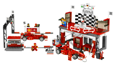 8672 Ferrari Finish Line (Retired) LEGO Racers