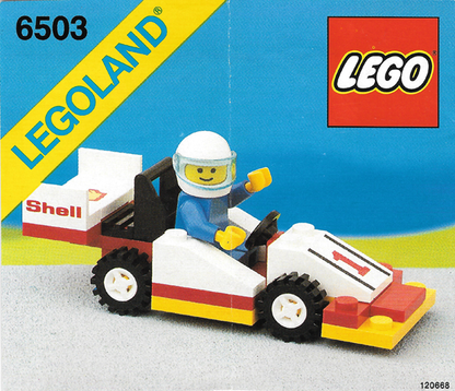 6503 Sprint Racer (Used) LEGO Town