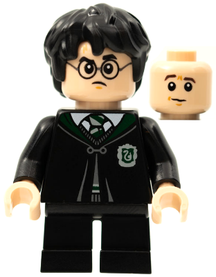 Harry Potter - Black Slytherin Robe and Short Legs (hp285)