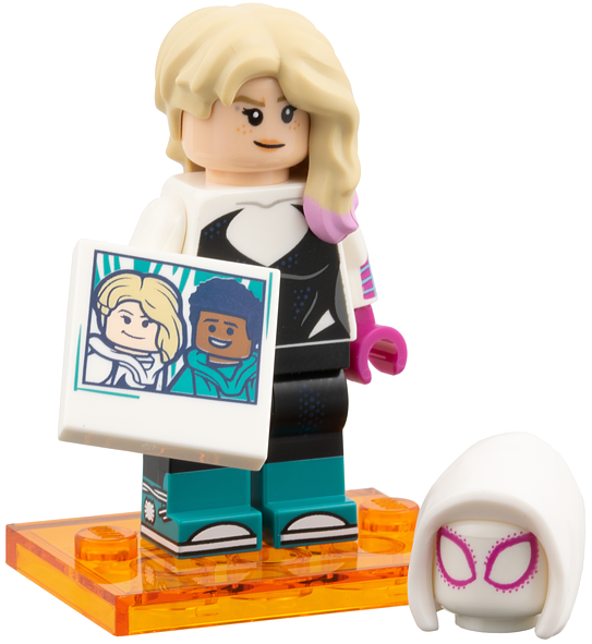 Gwen Stacy / Spider-Gwen - Spider-Man: Across the Spider-Verse Series Collectible Minifigure (colspi-4)