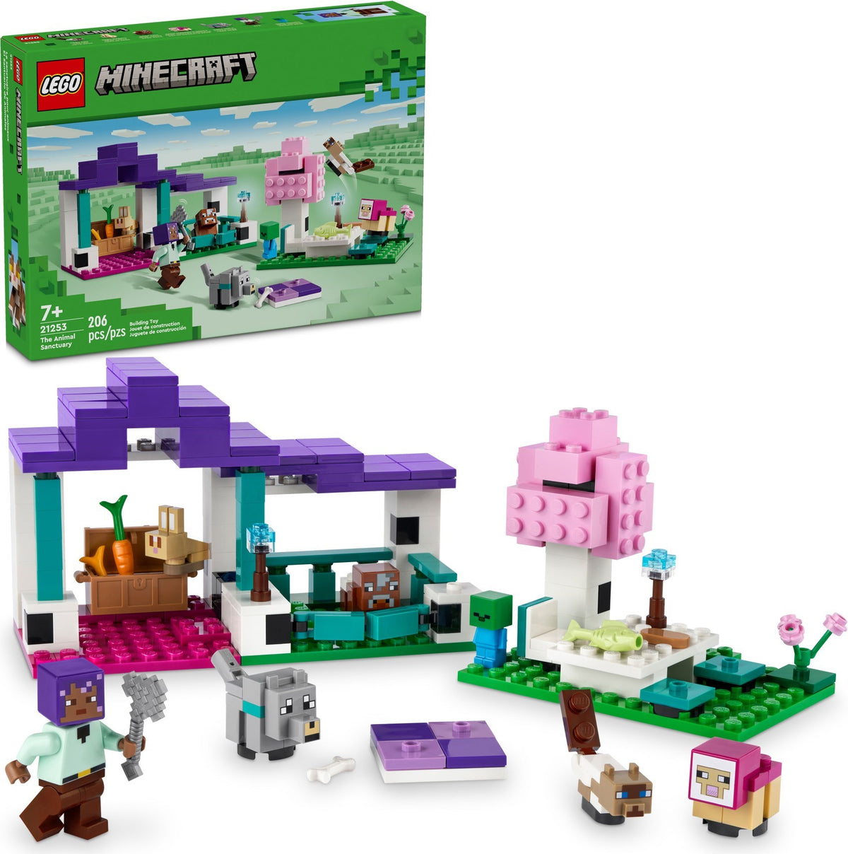 21253 The Animal Sanctuary (Retired) LEGO Minecraft
