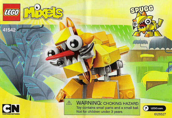 41542 Spugg (Certified) LEGO Mixels