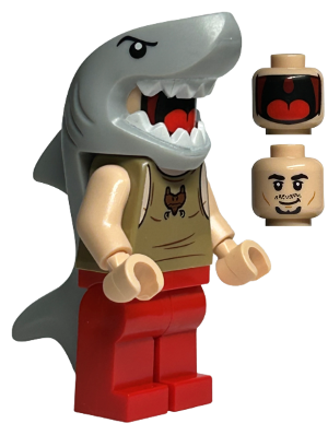 Viktor Krum - Shark, Dual Sided Head (hp414)