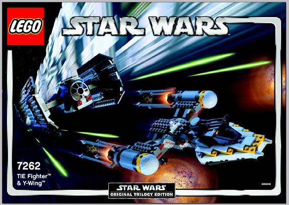 7262 TIE Fighter and Y-wing (Reissue) (Toys "R" Us Exclusive) (Used) LEGO Star Wars