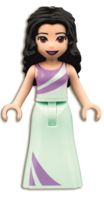 Friends Emma - Lavender and Light Aqua Dress (frnd0453)