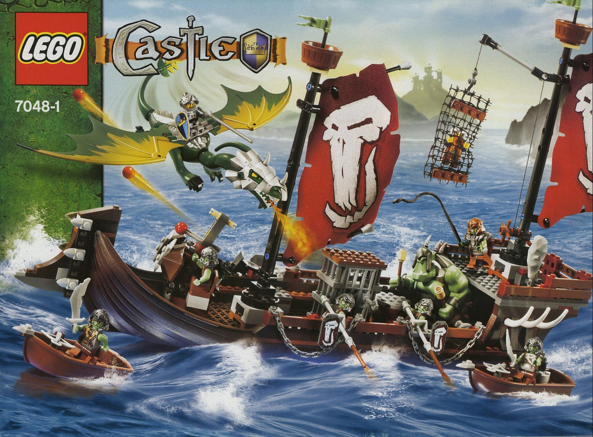 7048 Troll Warship (Used) LEGO Castle