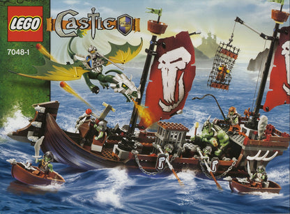 7048 Troll Warship (Used) LEGO Castle
