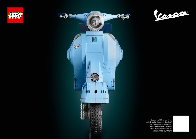 10298 Vespa 125 (Certified) LEGO Icons