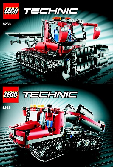 8263 Snow Groomer (Used) LEGO TECHNIC
