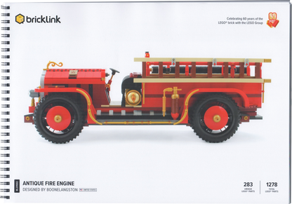 BL19002 Antique Fire Engine (Used) LEGO Bricklink