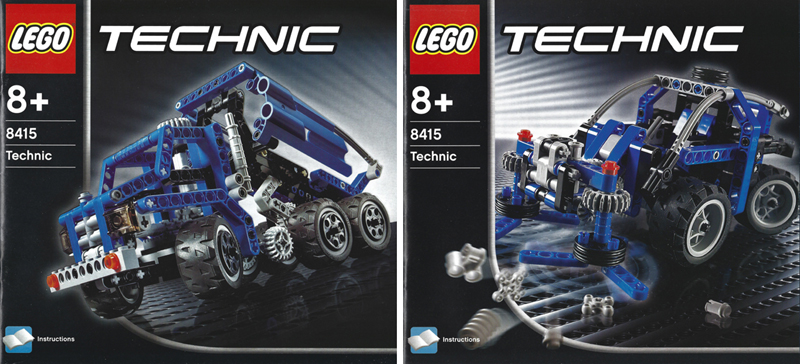 8415 Dump Truck (Used) LEGO TECHNIC