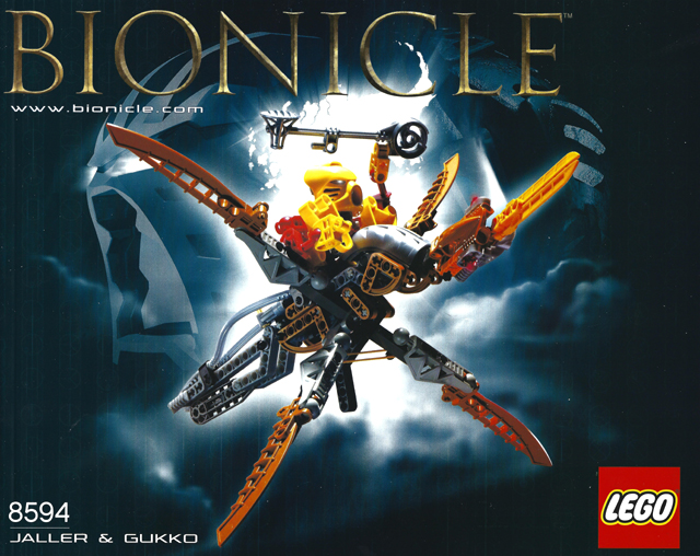 8594 Jaller & Gukko (Certified) LEGO BIONICLE