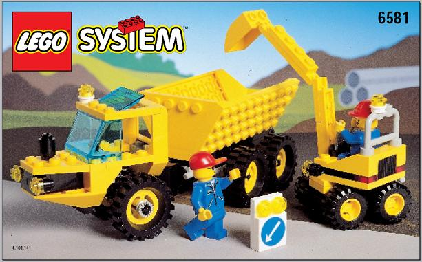 6581 Dig 'N' Dump (Certified) LEGO Town