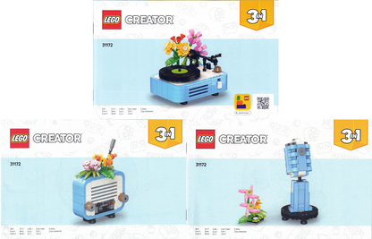 31172 Record Player with Flowers (Used) LEGO Creator
