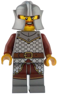 Griffin Knight - Male, Dark Orange Beard (idea232)