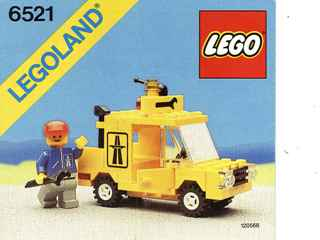 6521 Emergency Repair Truck (Used) LEGO Town