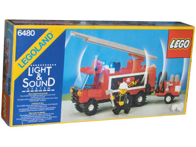 6480 Hook and Ladder Truck (Retired) LEGO Town