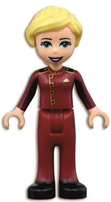 Friends Stephanie - Dark Red Usher Uniform (frnd0452)