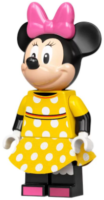 Minnie Mouse - Yellow Polka Dot Dress (dis056)