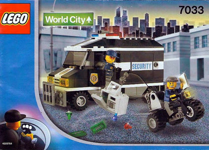 7033 Armoured Car Action (Used) LEGO World City