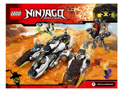 70595 Ultra Stealth Raider (Used) LEGO Ninjago