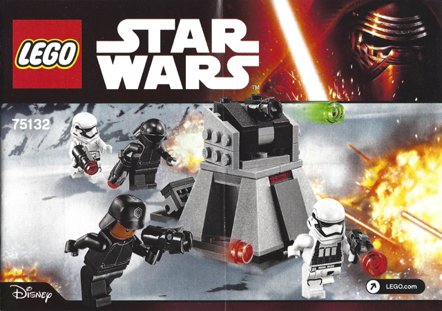 75132 First Order Battle Pack (Certified) LEGO Star Wars