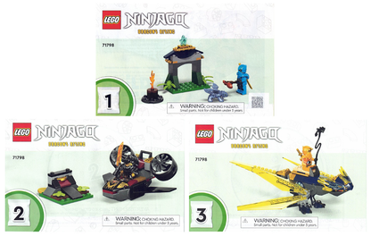 71798 Nya and Arin's Baby Dragon Battle (Used) LEGO Ninjago