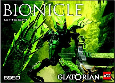 8980 Gresh (Used) LEGO BIONICLE