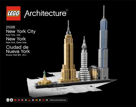 21028 New York City (Used) LEGO Architecture