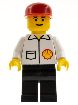 Shell - Jacket, Black Legs, Red Cap, Eyebrows (shell008)