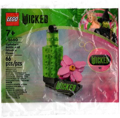 75680 Elphaba's Bottle and Glinda's Flower (Retired) LEGO Wicked