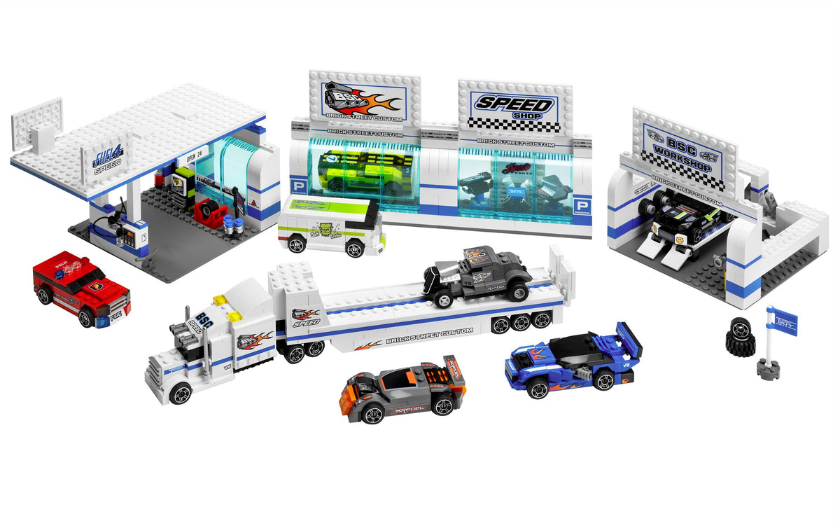 8154 Brick Street Customs (Used) LEGO Racers