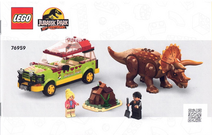 76959 Triceratops Research (Used) LEGO Jurassic World