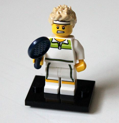 Tennis Ace - Series 7 Collectible Minifigure (col07-9)
