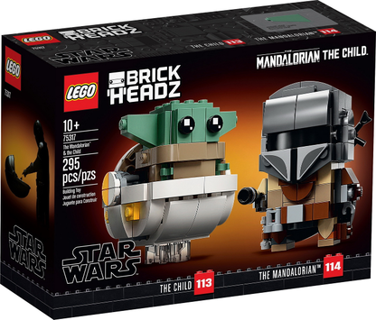 75317 The Mandalorian & The Child (Retired) LEGO BrickHeadz