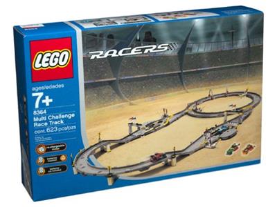 8364 Multi-Challenge Race Track (Retired) LEGO Racers