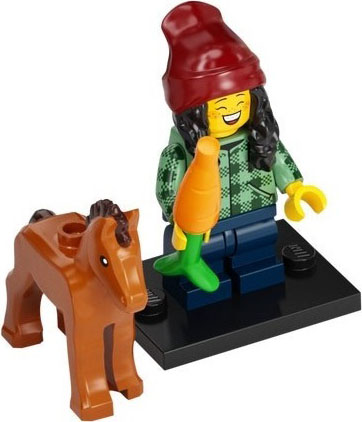 Horse and Groom - Series 22 Collectible Minifigure (col22-5)