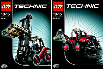 8416 Fork-Lift (Certified) LEGO TECHNIC
