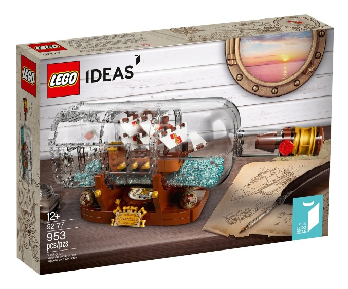 92177 Ship in a Bottle (Reissue) (Retired) LEGO Ideas