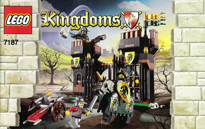 7187 Escape from the Dragon's Prison (Used) LEGO Castle
