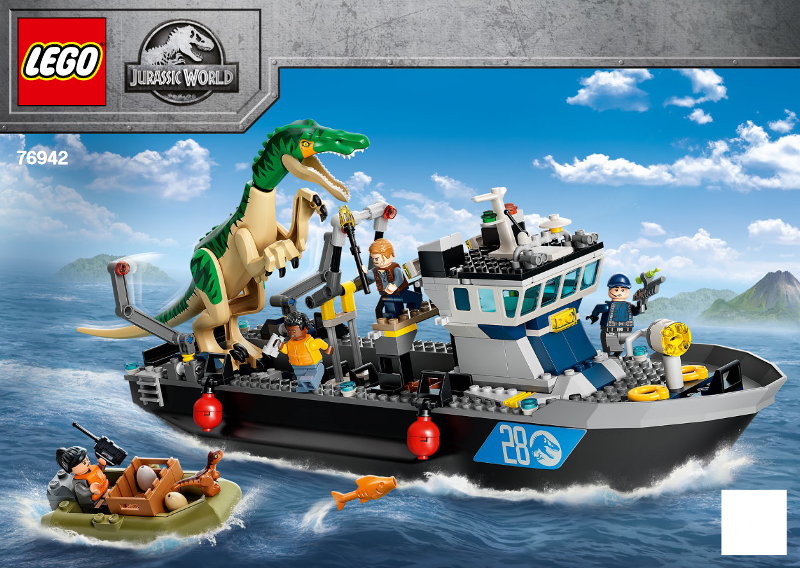 76942 Baryonyx Dinosaur Boat Escape (Certified) LEGO Jurassic World
