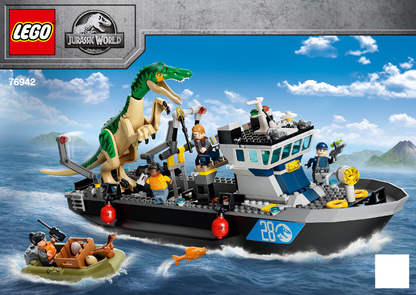 76942 Baryonyx Dinosaur Boat Escape (Certified) LEGO Jurassic World