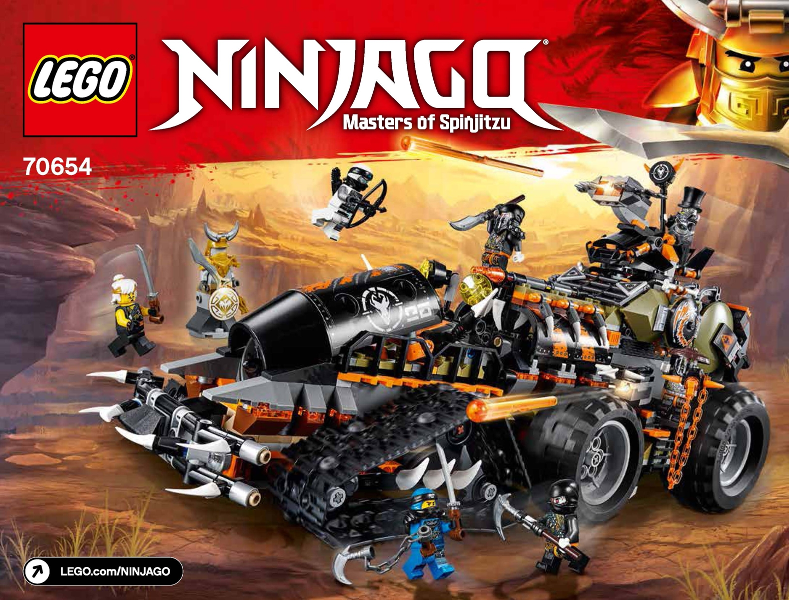 70654 Dieselnaut (Certified) LEGO Ninjago