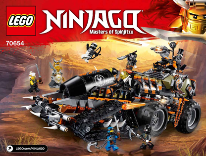 70654 Dieselnaut (Certified) LEGO Ninjago