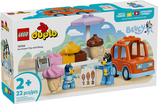 10458 Ice Cream Trip with Bluey (Retired) LEGO DUPLO