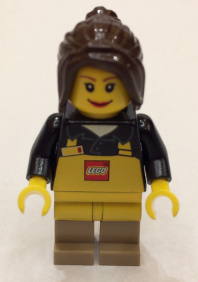 LEGO Employee, Female with Apron (tls092)