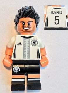 Mats Hummels, Deutscher Fussball-Bund / DFB (Minifigure Only) (dfb004)