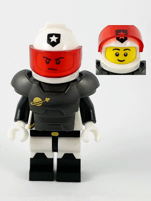 Space Police Guy, Series 21 (Minifigure Only) (col383)