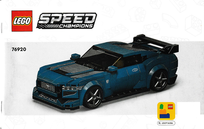 76920 Ford Mustang Dark Horse (Certified) LEGO Speed Champions