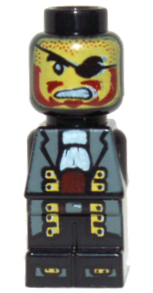 Microfigure Pirate Plank Pirate Captain (4585582) (85863pb023)